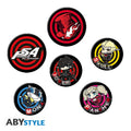 ABYstyle: Persona 5 - Set of 6 Pin Badges - Phantom Thieves 'Chibi'