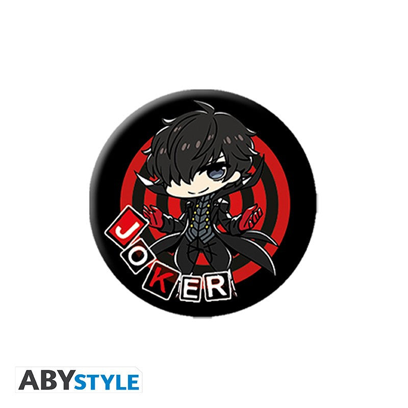 ABYstyle: Persona 5 - Set of 6 Pin Badges - Phantom Thieves 'Chibi'