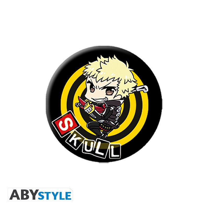 ABYstyle: Persona 5 - Set of 6 Pin Badges - Phantom Thieves 'Chibi'