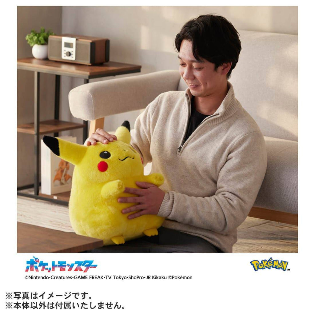 [ON ORDERR] Takara Tomy - Pokémon: Pikachu 1/1 - 30th Anniversary Welcome Back! Plush Toy