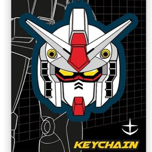 Pyramid International Mobile Suit Gundam Rubber Keychain Model RX 78 2