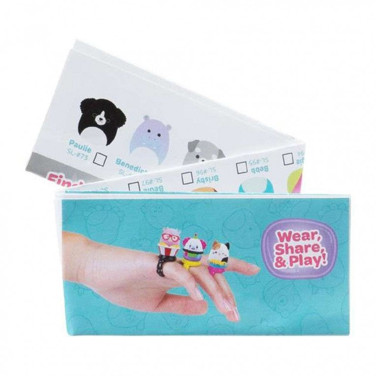 Squishmallows Squish-a-Longs Series 1 Mini Figure Mystery Pack [2 RANDOM Figures, 1 Accessory & Display Case]