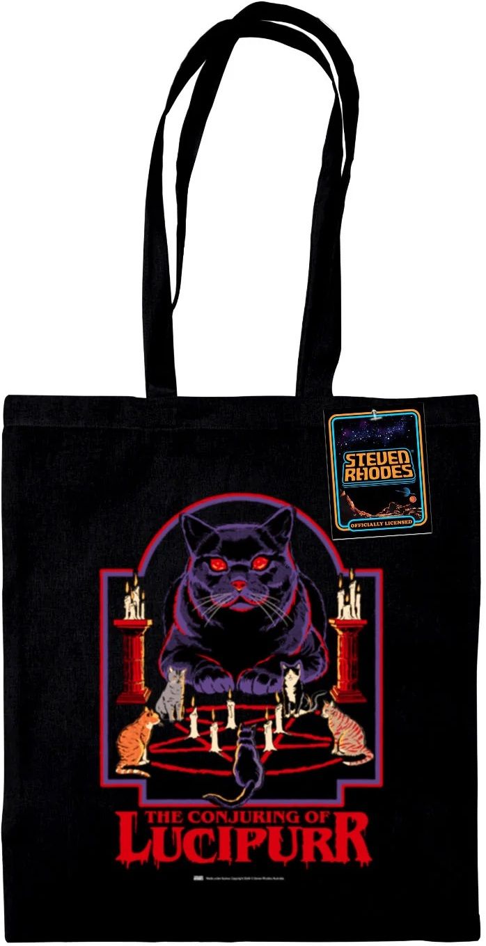Tote bag - Pyramid Art: Steven Rhodes - Lucipurr