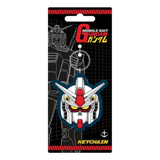 Pyramid International Mobile Suit Gundam Rubber Keychain Model RX 78 2